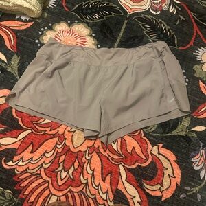 3/$25 ✨ Nike Dri-FIT Running Shorts XXL Taupe 3” Inseam Athletic ✨